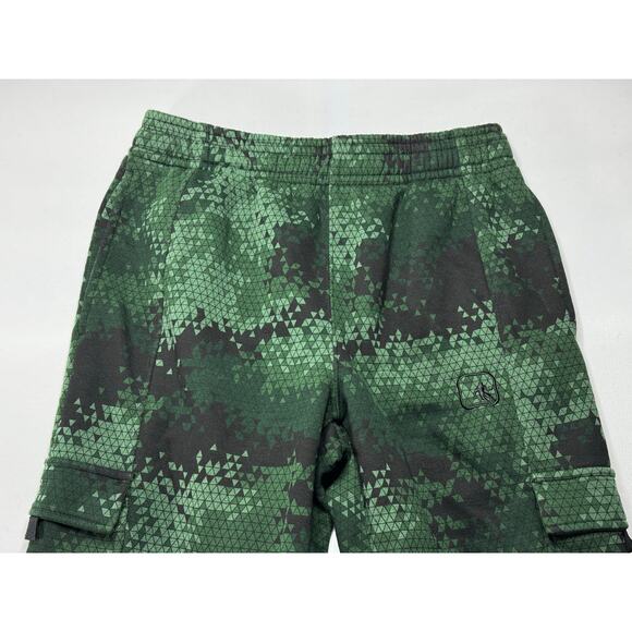 And1 Men's Green Pixeled Camoflage Cargo Jogger Sweatpants - Size S - Picture 3 of 6